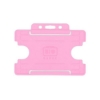 Bilde av Bio badge Cardholder/carrying face open plastic pink (horizontal/landscape). 60270459 (DE,SE,NO,FI,RO,PL)